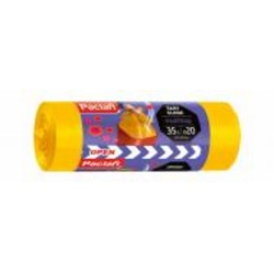 Мешки для мусора с затяжками Paclan MultiTop Aroma ароматизированные стандартные 35 л 20 шт.