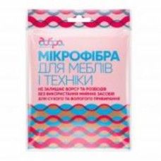 Салфетка Добра господарочка для мебели и техники 17х24 см 1 шт./уп. карамельная