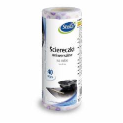 Салфетки Stella Pack в рулоне Универсальные 40х25 см 40 шт./уп. белые