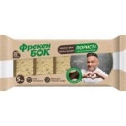 Губка для посуды Фрекен Бок пористые с рециклинговой фиброй 5 шт.