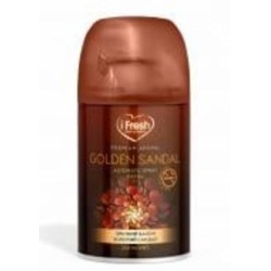 Сменный баллон для автоматического освежителя воздуха iFresh Premium Aroma Golden Sandal 250 мл