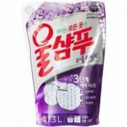 Гель для машинной и ручной стирки Aekyung Wool Champoo Purple Lilac 1,3 л