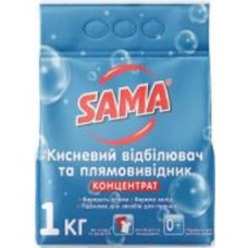 Отбеливатель-пятновыводитель SAMA дезинфицирующий и концентрированный (1218) 1000 г