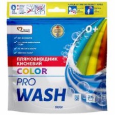 Пятновыводитель Pro Wash для цветных вещей Кислородный 900 г