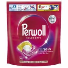 Капсулы для машинной стирки Perwoll для цветных вещей дой-пак 46 шт.
