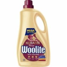 Гель для машинного та ручного прання Woolite для цветных тканей с кератином 3,6 л