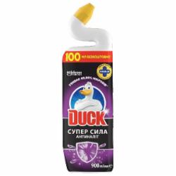 Средство для чистки унитаза DUCK 5 в 1 Антиналет 0,9 л