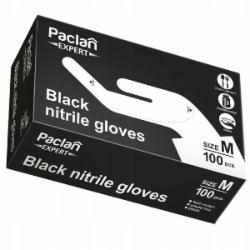 Перчатки нитриловые Paclan EXPERT Black р. M 50 пар/уп.