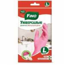 Перчатки латексные Fino универсальные крепкие р. L 1 пар/уп.