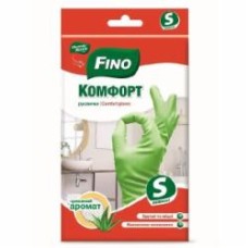 Перчатки латексные Fino Алоэ Вера стандартные р. S 1 пар/уп.
