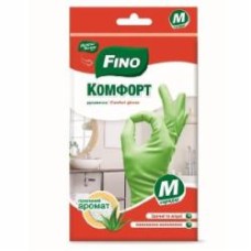 Перчатки латексные Fino Алоэ Вера стандартные р. M 1 пар/уп.