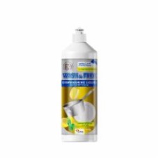 Жидкость для ручного мытья посуды Wash&Free Лимон и мята 1 л
