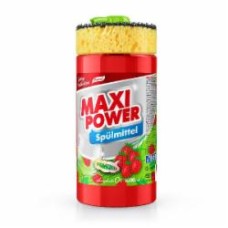 Жидкость для ручного мытья посуды Maxi Power Земляника 1 л