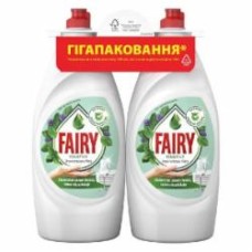 Средство для ручного миття посуду Fairy Чайное дерево и мята 900 мл 2 шт.