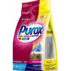 Стиральный порошок для машинной и ручной стирки PUROX COLOR 5,5 кг