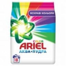 Стиральный порошок для машинной стирки Ariel Аква-Пудра Color 2,7 кг