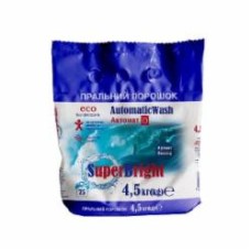 Порошок для машинной и ручной стирки SuperBright 4,5 кг