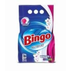 Стиральный порошок для машинной стирки Bingo Whites&Colors 3 кг