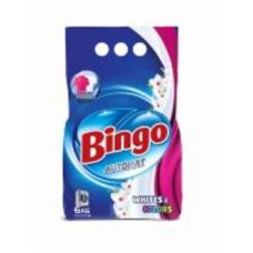 Стиральный порошок для машинной стирки Bingo Whites&Colors 6 кг