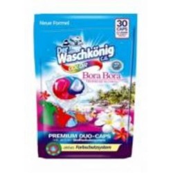 Капсулы для машинной стирки WASCHKONIG COLOR Bora Bora Duo-caps 30 шт.