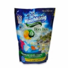 Капсулы для машинной стирки WASCHKONIG UNIVERSAL Bora Bora Duo-caps 30 шт.