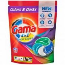 Капсулы для машинной стирки Gama Uni 4 в 1 60 шт.