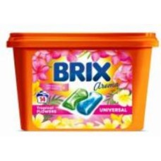 Капсулы для машинной стирки BRIX Universal Aroma 14 шт.