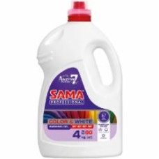 Гель для машинной и ручной стирки SAMA Proffesional 4 кг