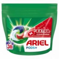 Капсулы для машинной стирки Ariel PODS+ Сила Экстраочищения 36 шт.