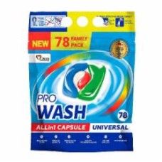 Капсулы для машинной стирки Pro Wash