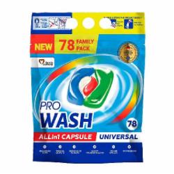 Капсулы для машинной стирки Pro Wash