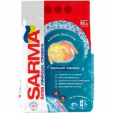 Порошок для машинной и ручной стирки SARMA Горная свежесть 0,8 кг
