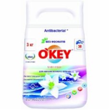 Порошок для машинной и ручной стирки O'KEY Universal 3 кг