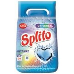 Порошок для машинной и ручной стирки Splito Universal 2,4 кг