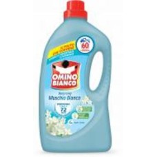 Гель для машинной стирки Omino Bianco Muschio 2,4 л