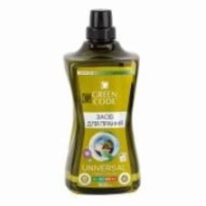 Гель для машинной и ручной стирки GREEN CODE Universal 1,5 л