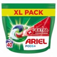 Капсулы для машинной стирки Ariel PODS + Сила Екстраочищения 40 шт.