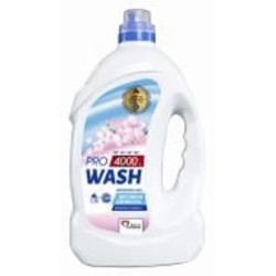 Гель для стирки для машинной и ручной стирки Pro Wash Весенняя свежесть 4 кг