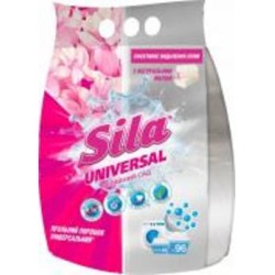 Стиральный порошок для машинной и ручной стирки Sila Universal 2,4 кг