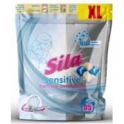 Капсулы для машинной стирки Sila Sensitive 35 шт. 0,735 кг