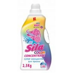 Средство для машинной и ручной стирки Sila Super Wash суперконцетрат для цветных вещей 2,5 кг