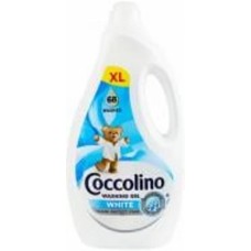 Гель для стирки для машинной и ручной стирки Coccolino White Care 2,72 л
