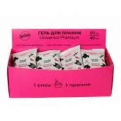 Гель для машинной и ручной стирки Brilias Universal Premium 0,85 кг 20 шт.