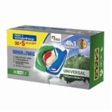 Капсулы для машинной стирки Wash&Free Горная свежесть 35 шт.