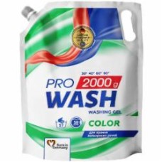 Гель для машинной и ручной стирки Pro Wash для стирки цветных вещей Color (DOYPACK) 2 л