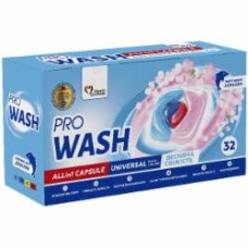 Капсулы для машинной стирки Pro Wash Весенняя свежесть 32 шт.