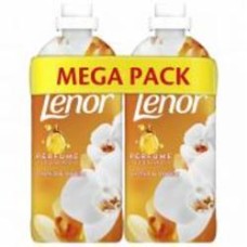Кондиционер-ополаскиватель Lenor Ванильная орхидея и золотой янтарь 2x 0,925 л