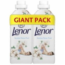 Кондиционер для белья Lenor Свежесть хлопка 2 х 1,2 л