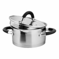 Кастрюля с крышкой Vinzer 1.5 л Progresso Series 89052