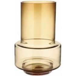 Ваза стеклянная Wrzesniak Glassworks Колба 15-3881A 25,5 см янтарный 15-3881A